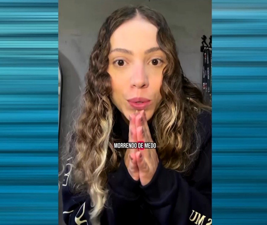 Influenciadora falando sobre o assunto.