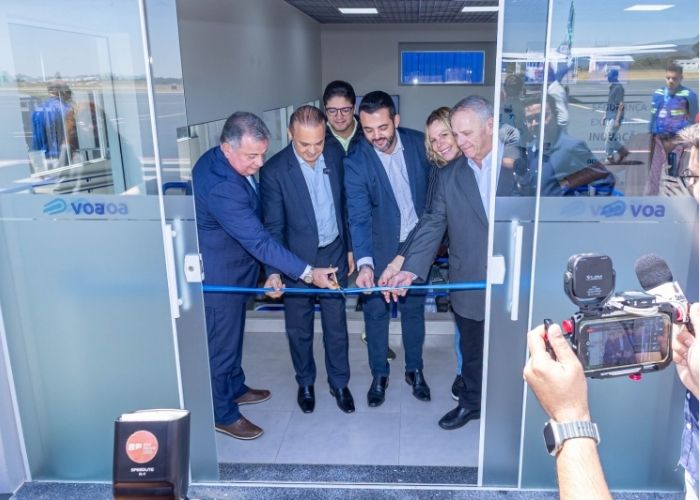 Aeroporto de Jundia&iacute; inaugura novo terminal de embarque com investimento de R$ 1,8 milh&atilde;o