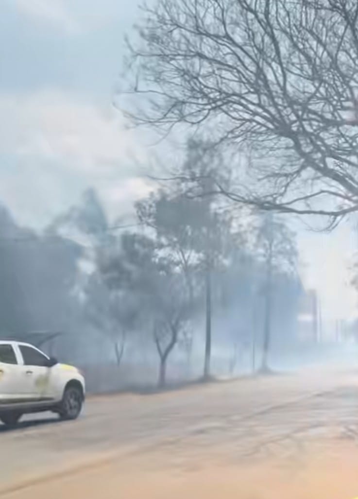 Inc&ecirc;ndio na estrada Iper&oacute;/Boituva