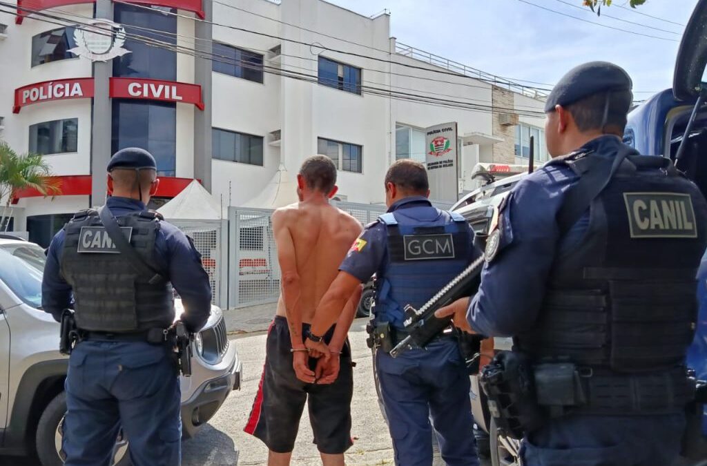 GCM detém homem por violência doméstica no Jardim Nova Esperança