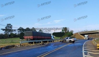 Acidente na SP-258 em Itapeva deixa uma pessoa morta na manhã de domingo
