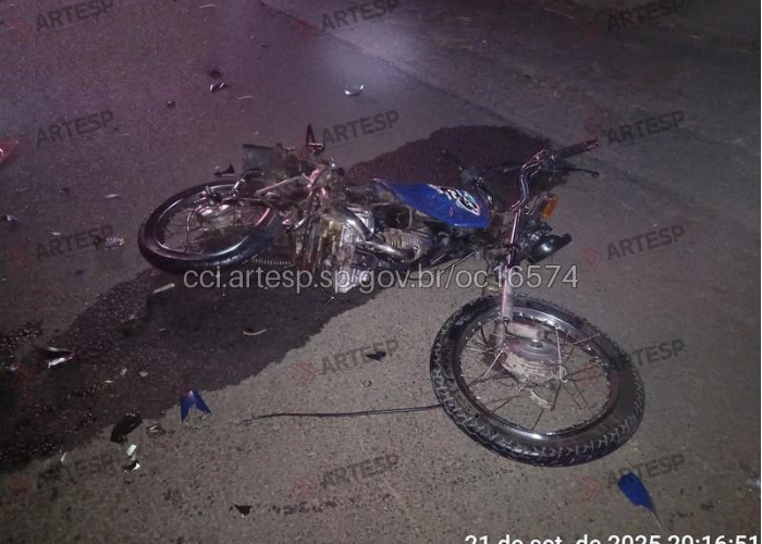 Motociclista morre na Castello Branco em Porangaba