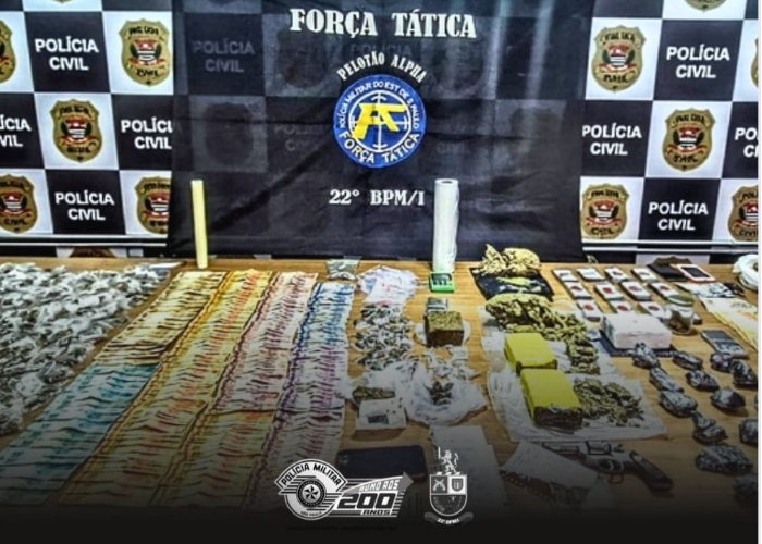 Pol&iacute;cia prende cinco pessoas por tr&aacute;fico