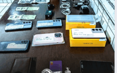 Procurados em MG por furtar lojas de celulares são presos em Boituva