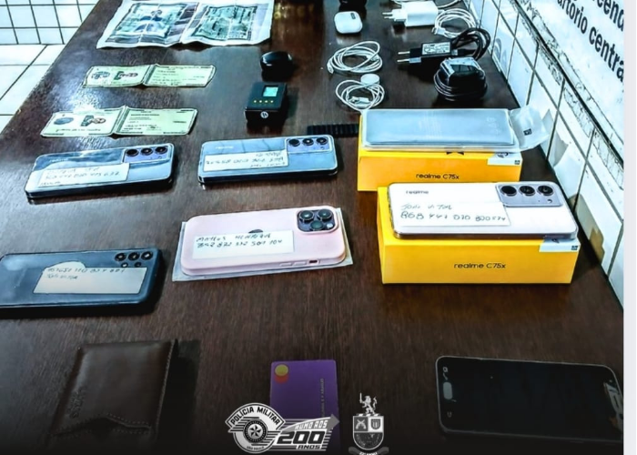 Procurados em MG por furtar lojas de celulares são presos em Boituva