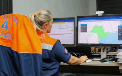 Defesa Civil alerta para chuvas fortes no estado de SP