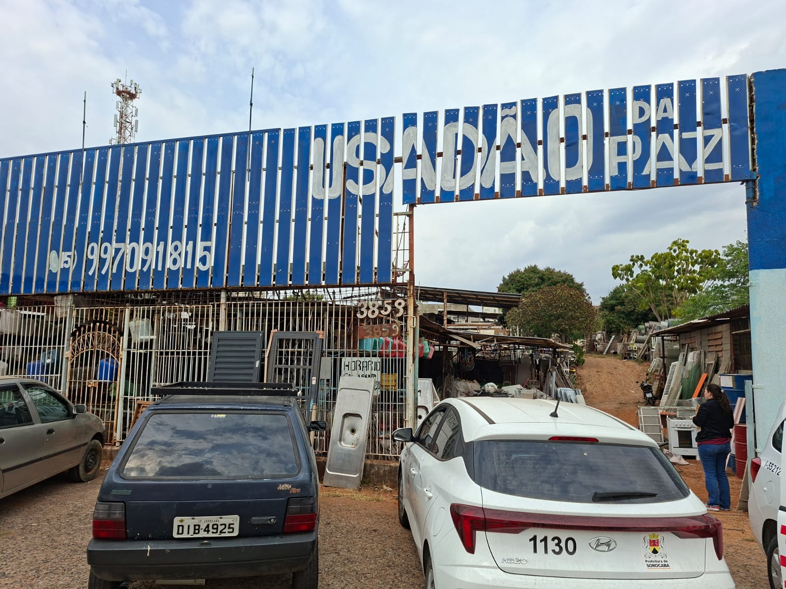 ferro-velhos interditados em Sorocaba