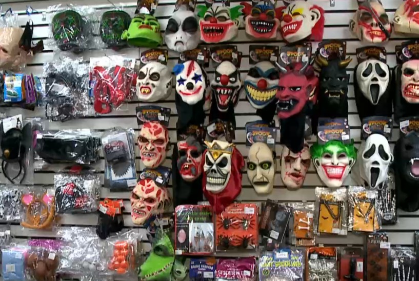 Acess&oacute;rios de Halloween.