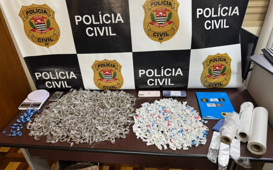 Dez pessoas são presas em operação contra o tráfico de drogas