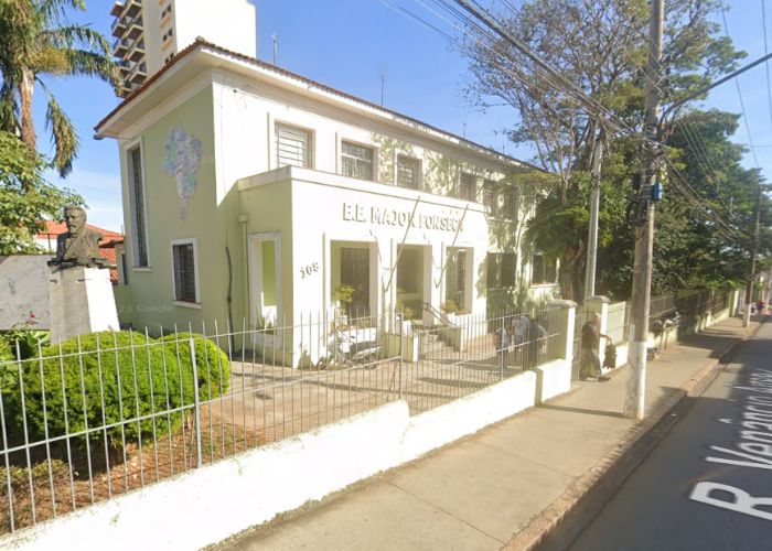 Fachada da Escola Major Fonseca