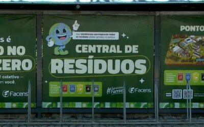 Centro Universitário Facens recicla 80% do lixo e quer chegar ao índice “lixo zero” até 2026