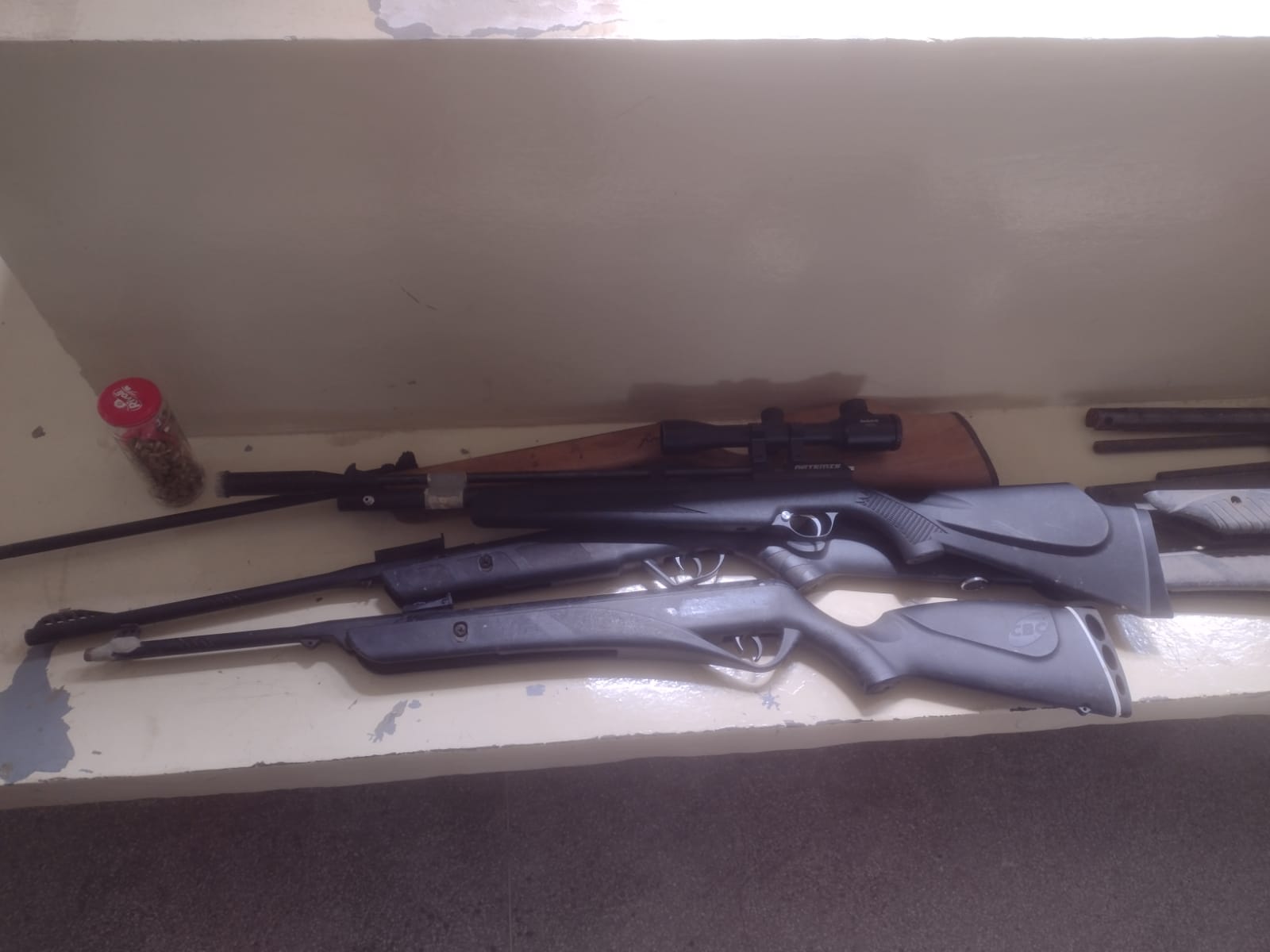 apreens&atilde;o de armas Pilar do Sul