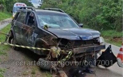 Acidente em Pilar do Sul deixa uma pessoa morta e outra ferida