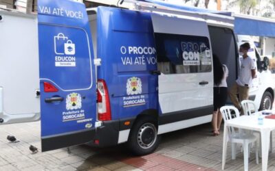Procon Móvel de Sorocaba atenderá no centro esta semana