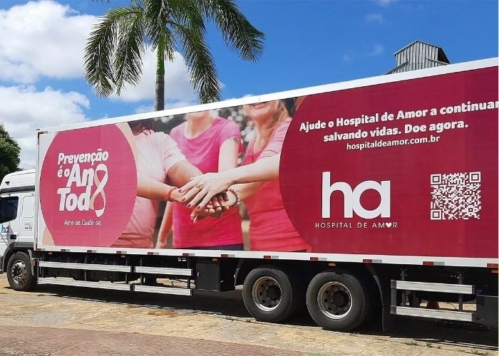 Carreta do Hospital de Amor realiza exames gratuitos em Itapetininga