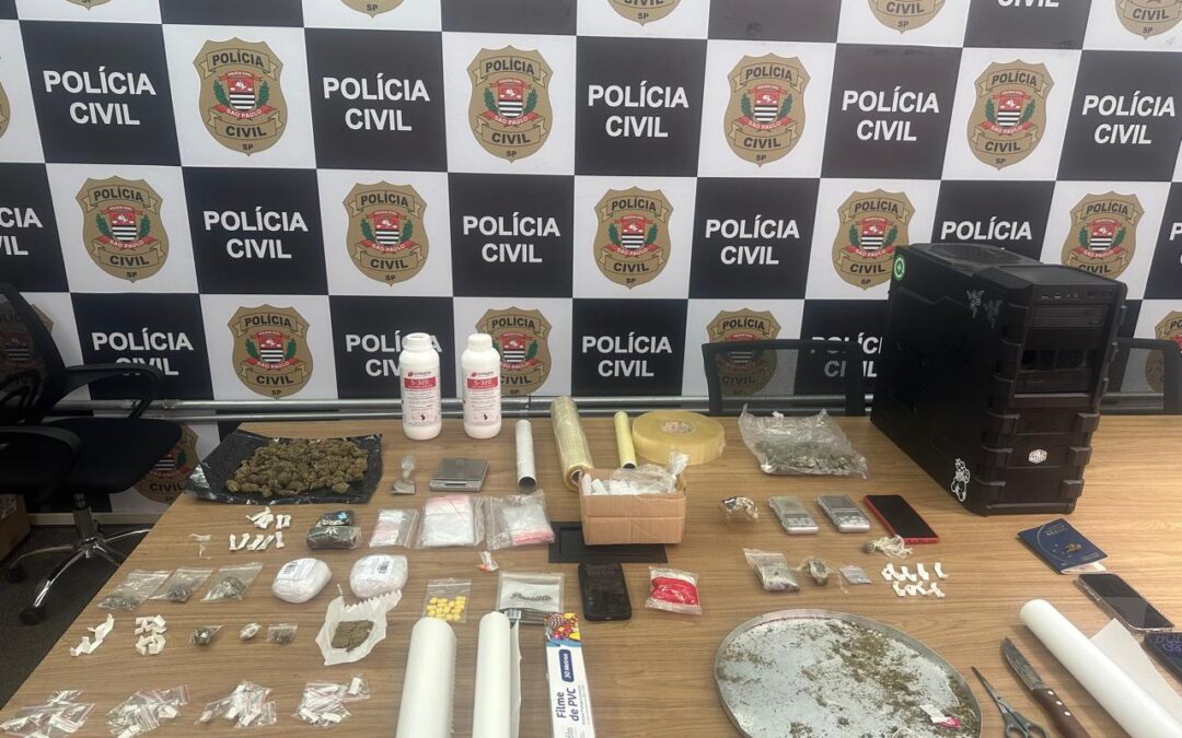 Trio de Itapetininga é preso por tráfico de drogas