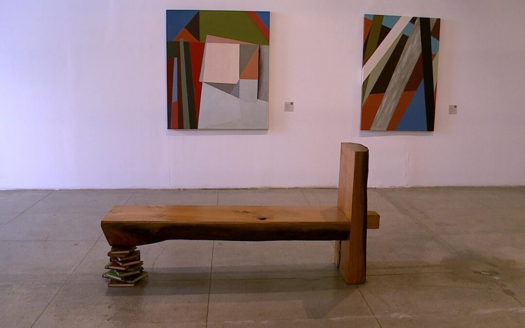 Exposição “Terra Água Vermelha” retrata as cores e formas de Sorocaba no MACS