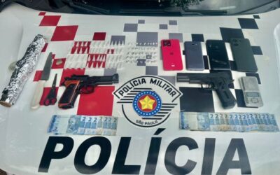 Homem é preso por tráfico de drogas, em Itu