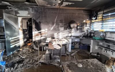 Incêndio destrói cozinha de escola no Centro de Itapetininga