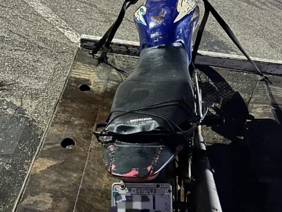 Polícia Militar recupera moto furtada e detém dois suspeitos em Tatuí