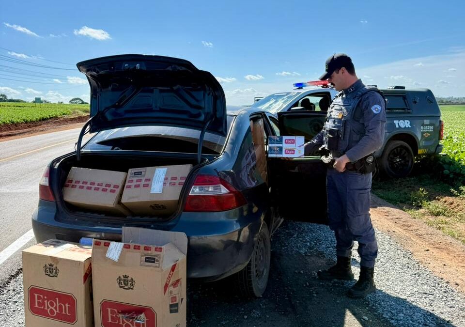 Polícia Rodoviária prende homem com mais de 18 mil cigarros contrabandeados em rodovia de Pilar do Sul