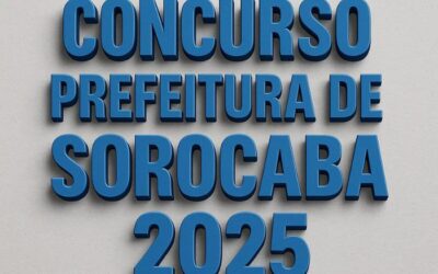 Confira os horários para o concurso da prefeitura de Sorocaba