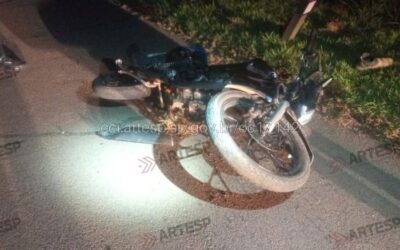 Queda em rodovia provoca morte de motociclista em Laranjal Paulista