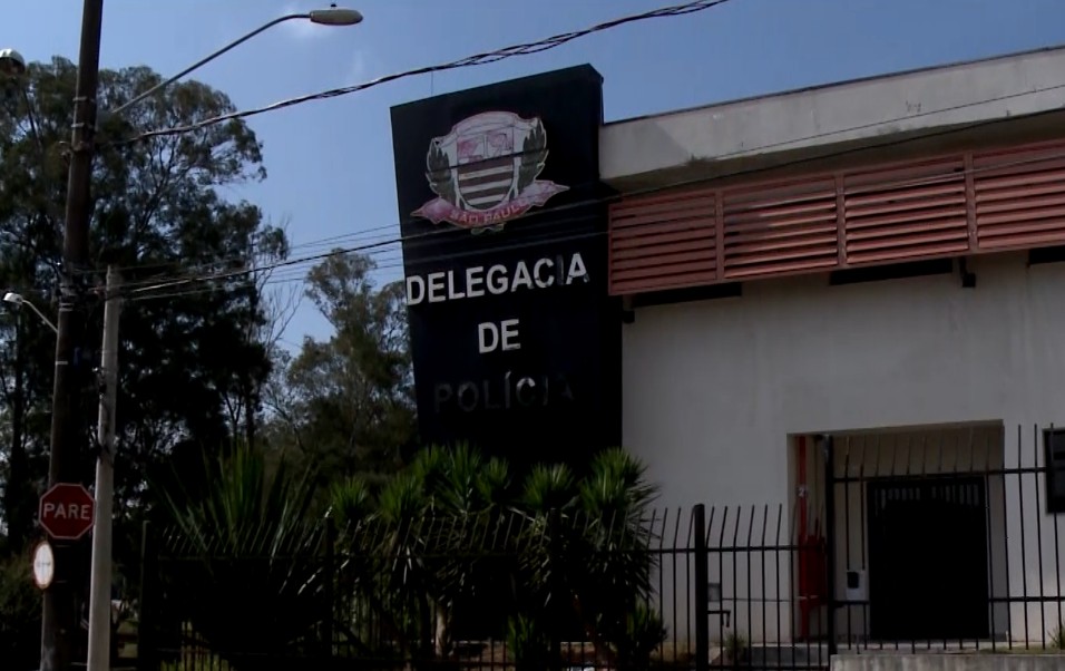 Fachada da Delegacia.