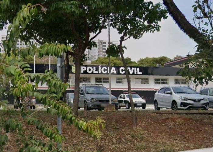 Imagem da frente da Delegacia de Pol&iacute;cia de Itupeva