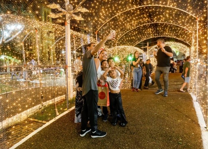 Abertura do Natal Luz 2025 tem programação especial em Jundiaí