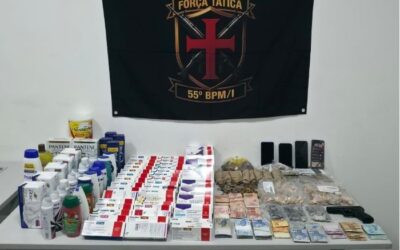 Trio é preso após roubar uma farmácia em Sorocaba