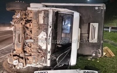Acidente deixa uma pessoa gravemente ferida em Jundiaí