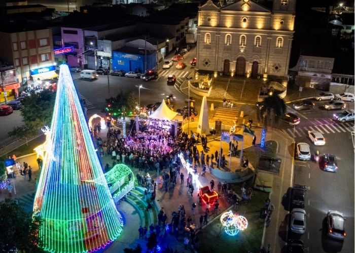 Abertura do Natal Encantado e Cantata Natalina em Piedade