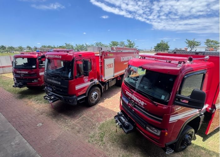 Porto Feliz e Salto recebem novas viaturas do Corpo de Bombeiros