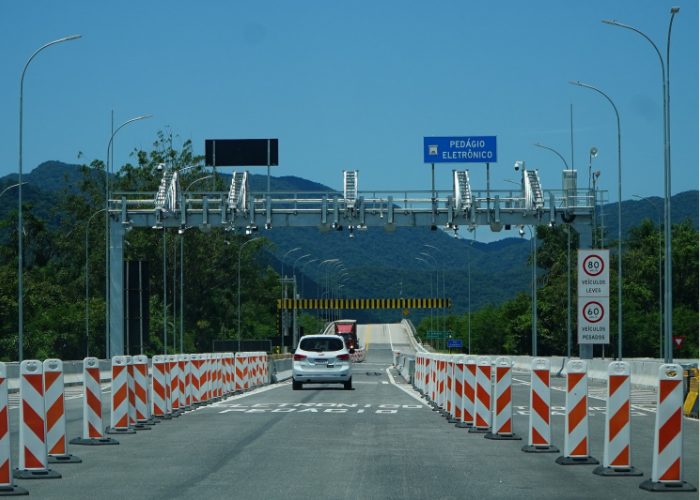 Imagem do p&oacute;rtico de monitoramento.