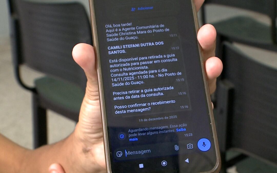 Confirmação de consultas por WhatsApp reduz faltas nas UBSs de São Roque