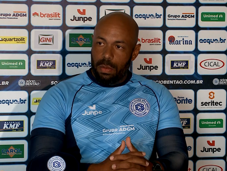 T&eacute;cnico do S&atilde;o Bento em entrevista.