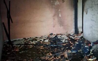 Incêndio atinge residência no Jardim Alvorada, em Cesário Lange