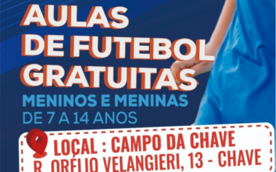 Votorantim abre inscrições para aulas gratuitas de futebol