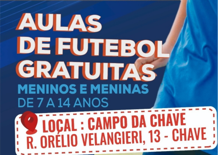 Votorantim abre inscrições para aulas gratuitas de futebol