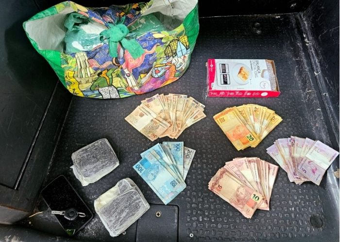 Imagem da apreens&atilde;o de drogas