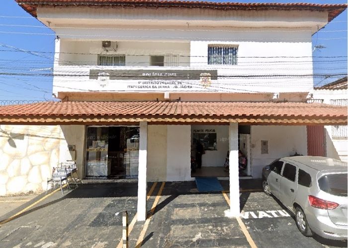 Imagem da fachada do 1&deg; DP de Itapecerica da Serra