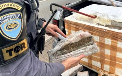 Casal é preso com mais de 200 quilos de drogas, em Itu