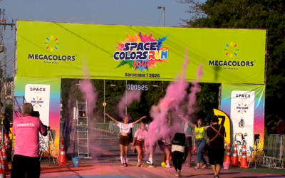 Corrida colorida reúne mais de mil participantes e promove conscientização ambiental em Sorocaba