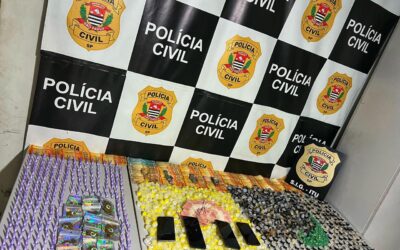 Polícia Civil prende dois suspeitos de tráfico e apreende mais de 1.900 porções de drogas em Itu