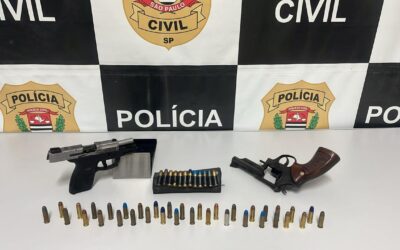 Polícia Civil prende homem por posse ilegal de arma de fogo em São Roque