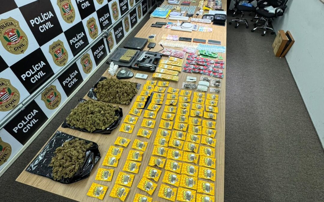 Operação “Trio Elétrico” prende oito pessoas por tráfico de drogas em Cerquilho