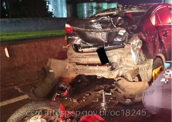 Acidente com colisão acaba com morte em rodovia de Itu