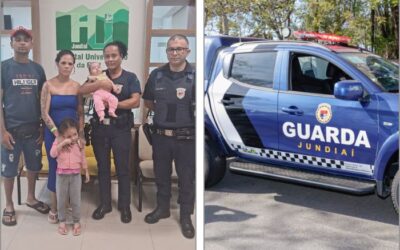 Guarda Municipal de Jundiaí salva bebê de 4 meses engasgada