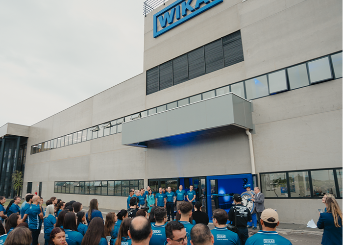 Imagem da fachada da WIKA.